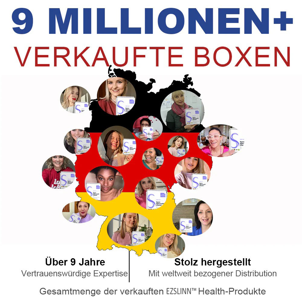 EZSLlNN® 🏆 SMG𝐓-GLP-1 Nano-Mikronadel-Pflaster 2.0 (✅Schmerzfrei, lang anhaltend, gegen Diabetes, Fettleibigkeit und Herz-Kreislauf-Erkrankungen) - 🔥7 Tage, um Ergebnisse zu sehen
