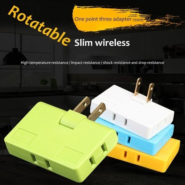 (🔥2024Last Day Promotion - 49% off)2024-180 Degrees Rotatable Socket Converter