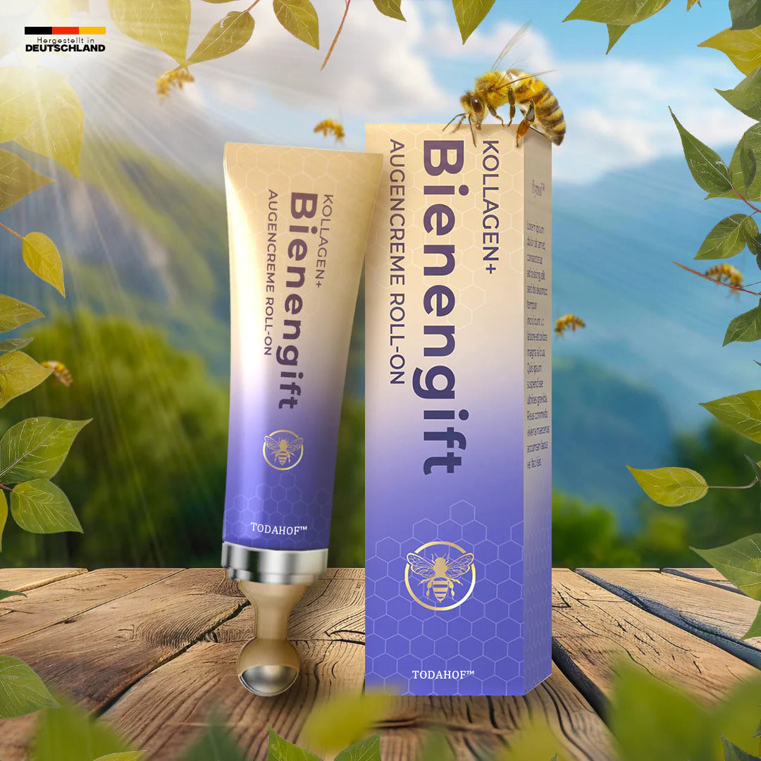 🐝𝑻𝑶𝑫𝑨H𝑶𝑭® 𝗞𝗼𝗹𝗹𝗮𝗴𝗲𝗻+ 𝗕𝗶𝗲𝗻𝗲𝗻𝗴𝗶𝗳𝘁 𝗔𝘂𝗴𝗲𝗻𝗰𝗿𝗲𝗺𝗲 𝗥𝗼𝗹𝗹-𝗼𝗻 👩‍⚕️Vom Dermatologen genehmigt