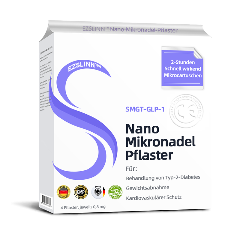 EZSLlNN®  🏆 SMG𝐓-GLP-1 Nano-Mikronadel-Pflaster 2.0 (✅Schmerzfrei, lang anhaltend, gegen Diabetes, Fettleibigkeit und Herz-Kreislauf-Erkrankungen) - 🔥7 Tage, um Ergebnisse zu sehen